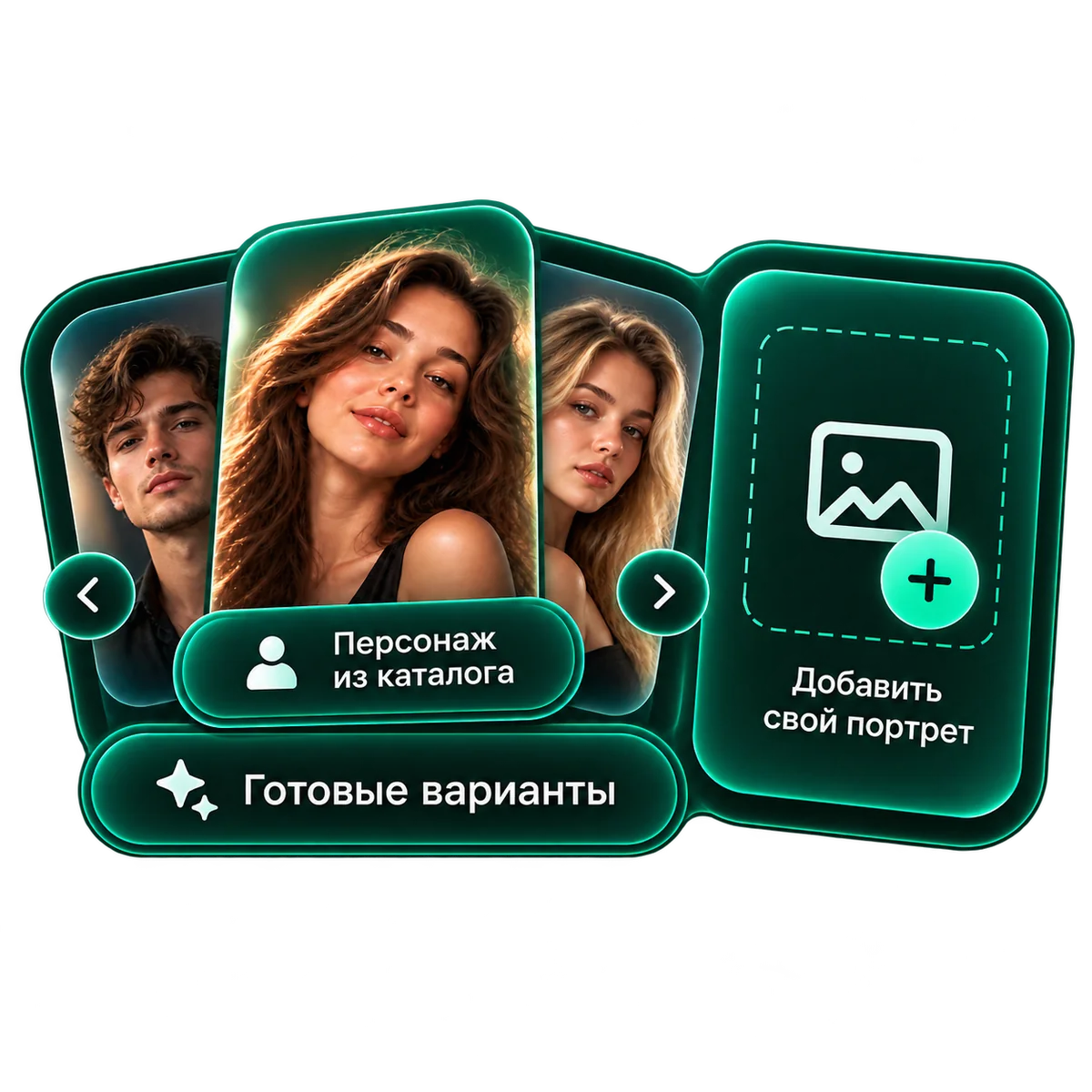 Готовый герой или своё фото